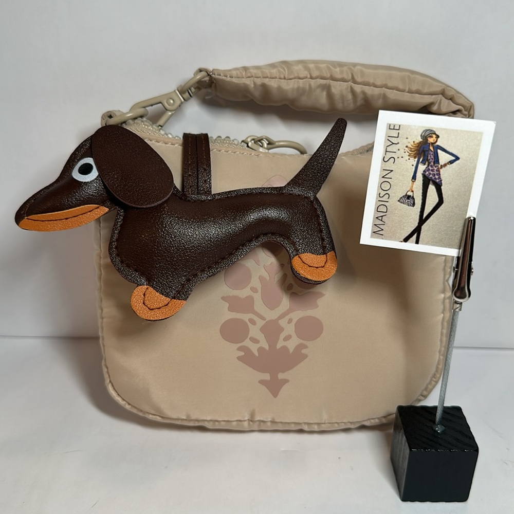 Micro Bag Dog Accent Charm - 1059